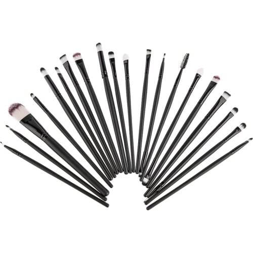 20pcs/set Cosmetic MakeUp Brushes Tool Powder Foundation Eyebrow Eyeliner Blush Eyeshadow Make Up Brush Set