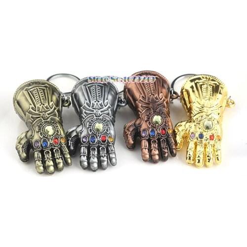 50pcs/lot Thanos Glove hand chain Key chain Keychain partry Gift