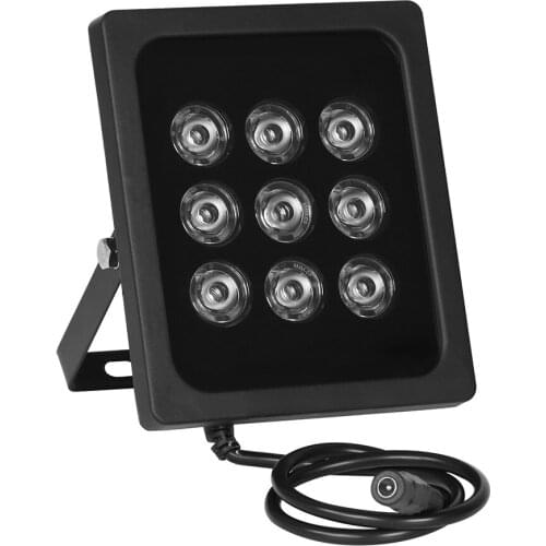 9 high power 42mil chips LED Infrared Illuminator Use with night vision surveillance camera SI-9IR