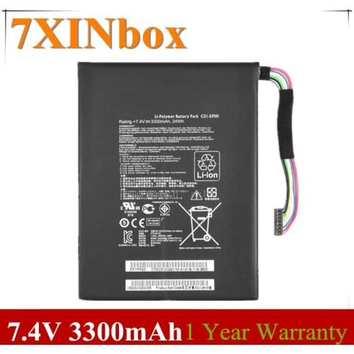7XINbox 7.4V 3300mAh Original C21-EP101 Laptop Battery EP101 For Asus Eee Pad Transformer TF101 TR101 TF101 Mobile Docking