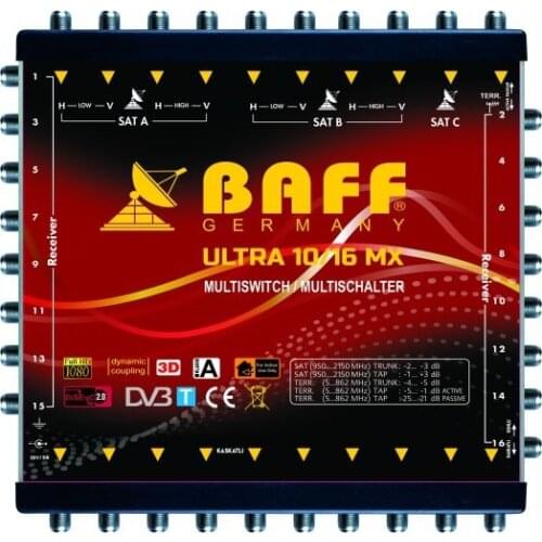 Baff Ultra HD Mx 10/16 In Central Satellite System Plant