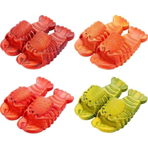 Children Slippers Boys Crayfish Solid Color Toddler Shoes Beach Anti-Slippery Bathroom Waterproof Fashion Big Size Slippers 2021