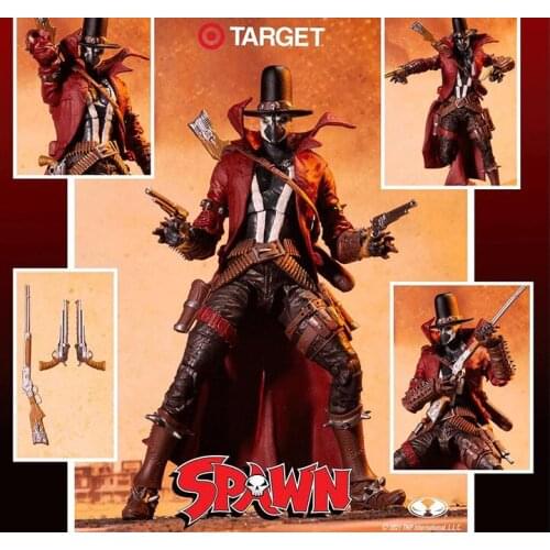McFarlane Gunslinger Spawn Articulated Action Figure Toys 17cm