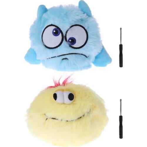 Pet Electric Toy Dog Automatic Plush Ball Activation Chew Floor Clean Toys