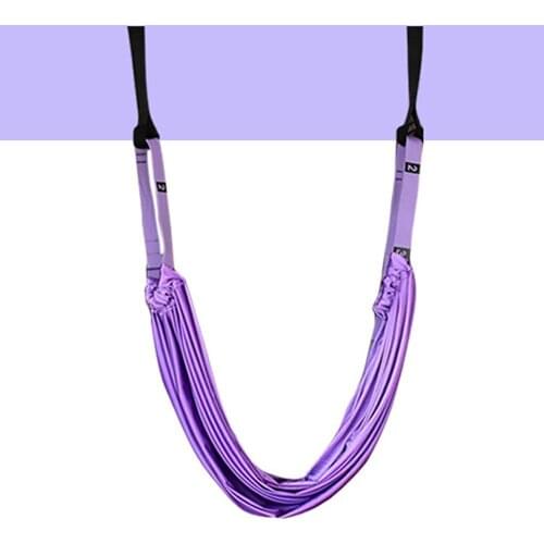 Flexible Gym Hanging Inversion Swing Aerial Yoga Hammock Stretcher Band Belt Flexible Yoga Device Heavy Duty perfect for yoga