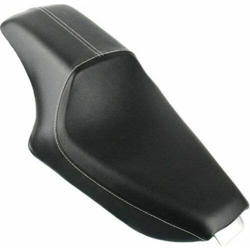 Smooth Motorcycle Black Seat Driver Front Passenger Rear Two Up Seat for Harley Sportster XL883 1200 X48 2004-2016