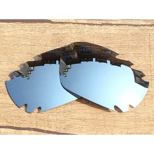 Vonxyz Chrome Mirror Polycarbonate Replacement Lenses for-Oakley Jawbone Vented Frame