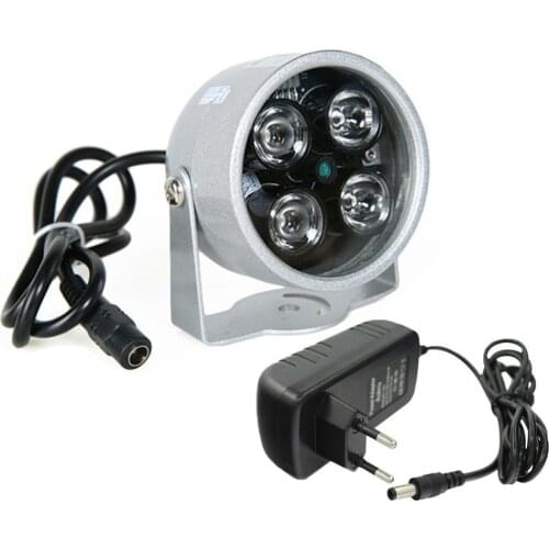 CCTV LEDS 4 array IR led illuminator Light CCTV IR Infrared waterproof Night Vision For Security Camera use 12V 2A power