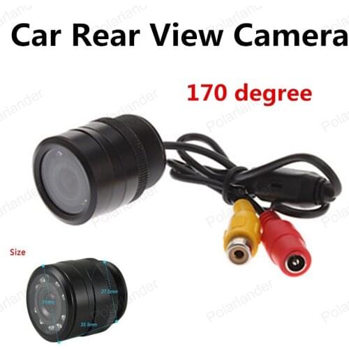 Best selling Universal 170 degree view angle Waterproof CCD Car Front / Rear View Backup Camera with 8 LED