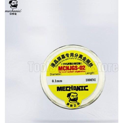 MECHANIC Golden Molybdenum Wire Cutting line For Iphone Samsung Huawei Xiaomi Glass LCD Screen Separator