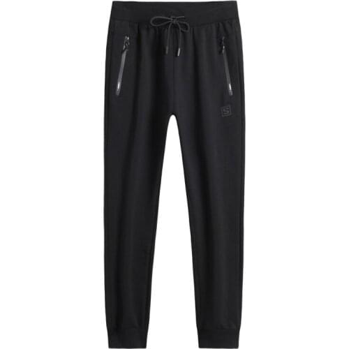 New big size 8XL 7XL 6XL mens cotton big size pants plus size sweatpants mens casual pants fat tide elastic waist full leng