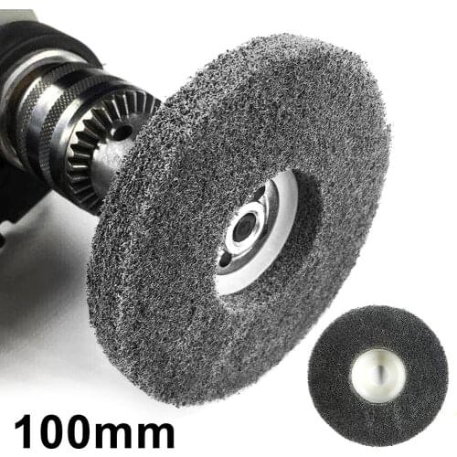 100mm Nylon Fiber Polishing Wheel Grinding Disc Abrasive Tool for Angle Grinder angle grinding disc polishing wheel