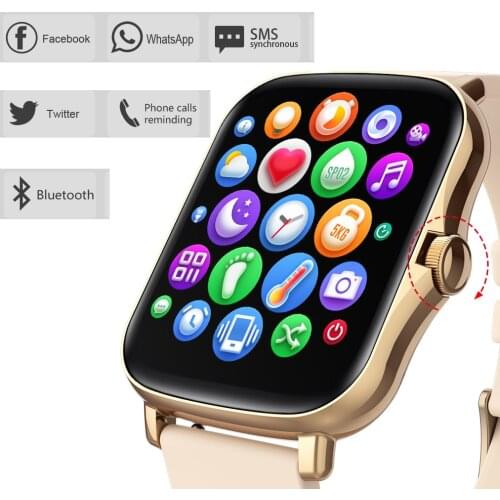 Smart Watch Phone Bluetooth Call Clock Men Women Waterproof Wristband Sport Clock Heart Rate Fitness Smartwatch for IOS Android