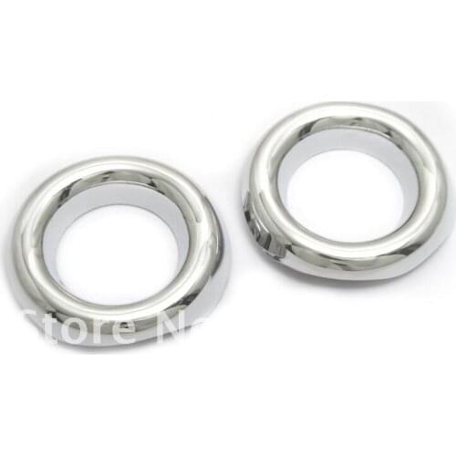 High Quality Chrome Front Fog Light Cover for Jeep Compass 07-12 Free Shipping