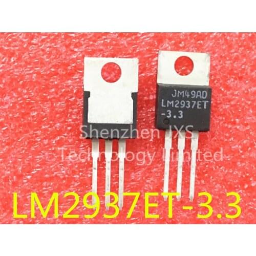 100% New&original LM2937ET-3.3 TO-220