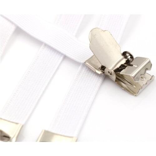 4pcs Ironing Board Cover Clip Fasteners Tight Fit Elastic Brace Ties Straps Grip