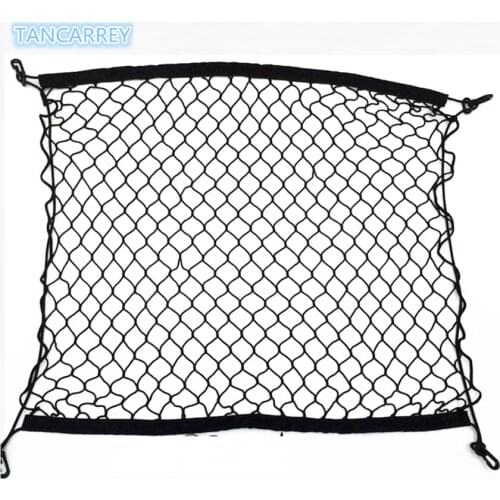 Car Nylon Stretch Luggage Net Baggage Nets Bag Rack for Suzuki Swift Grand Vitara Sx4 Vitara Spoiler Alto Liana Splash Reno Samu