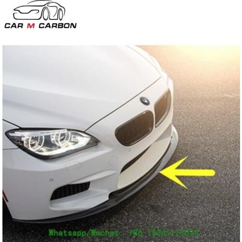 6Series F12 F13 upgrade to M6 carbon fiber car front lips rear lips 6 series F12 F13 M6 front lips and rear diffusers