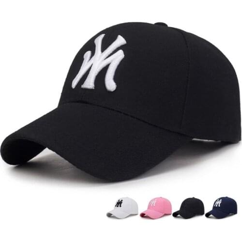 New MY Three-Dimensional Embroidery Dad Hat Men Summer Fashion Baseball Cap Wild Spring Autumn Visor Caps Adjustable Hats