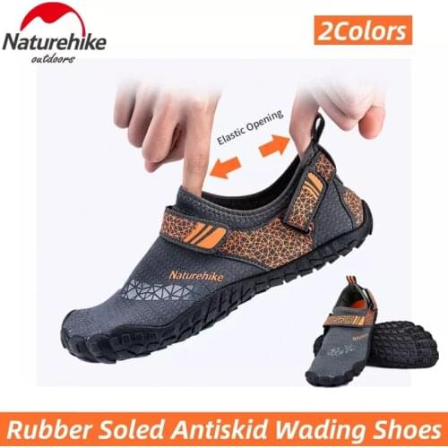 Naturehike Wading Shoes Non-Slip Soft Shoes Dive Boots Beach Socks Shoes Swimming Shoes Rubber Sole Quick Drying Outdoor Shoes