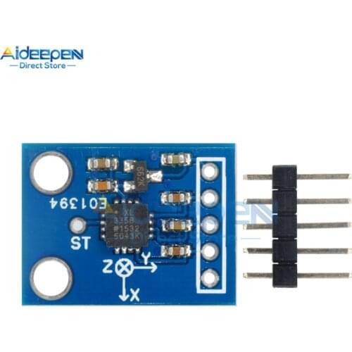 DC 3V-5V GY-61 ADXL335 Acelerometro 3-Axis Analog Output Accelerometer Module Angular Transducer Sensor Board