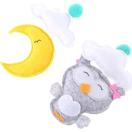 Baby Crib Holder Rattles Bracket Set Clockwork Music Box DIY Bed Bell Toy 97BC