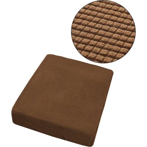 1/2/3/4 Seat Sofa Cushion Cover Chair Cover Pet Kids Furniture Protector Polar Fleece Spandex Elastic Sofa Slipcover