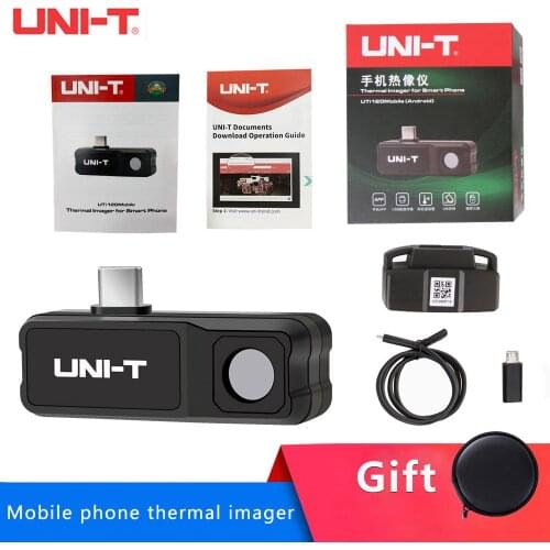 UNI-T Mobile Phone Infrared Thermal Imager UTi120Mobile Hot Spot Tracking Camera Thermometer For Android Phones