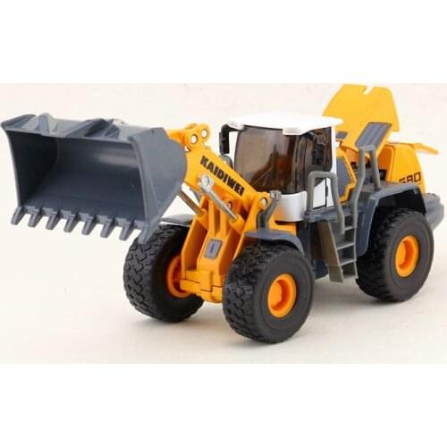 Toys for children Alloy Engineering Vehicle Metal Model 1:50 Heavy Duty Forklift Bulldozer Children Toy Car Gift Box