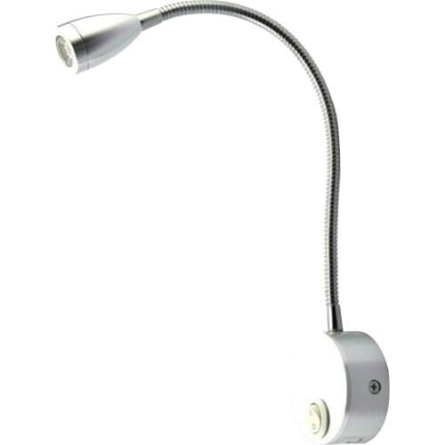 12V Adjustable Campers RV Reading Light Yacht Led Boats Portable 360 Degree Rotation Bed Lamp Eye Care Office Multipurpose