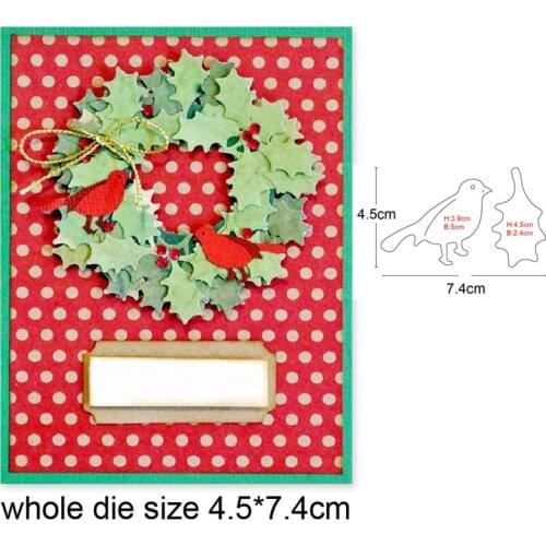 Metal cutting dies birds 2020 new cut die mold Scrapbook paper craft knife mould blade punch stencils dies