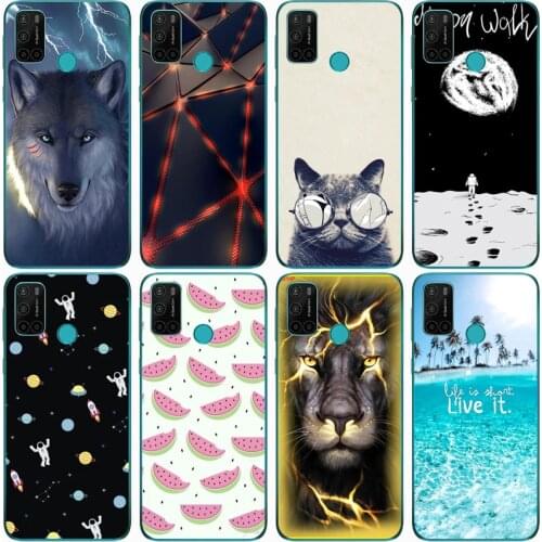Fashion Soft silicone TPU Back Cover For VSMART JOY 4 Phone Funda Case For Vsmart Joy 4 Cute Cartoon Case