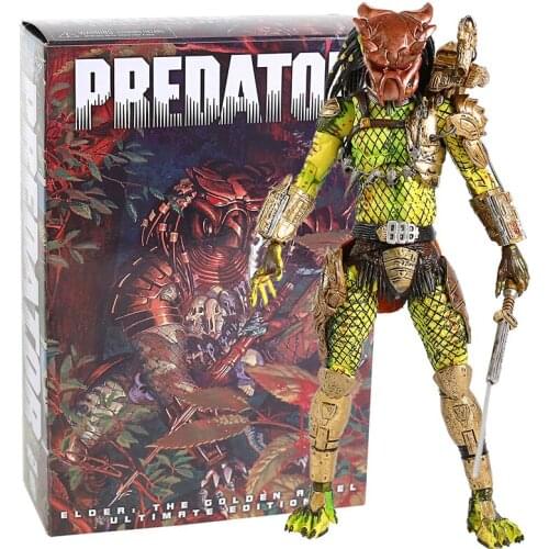 NECA Predator 2 Ultimate Elder The Golden Angel PVC Action Figure Collectible Model Toy