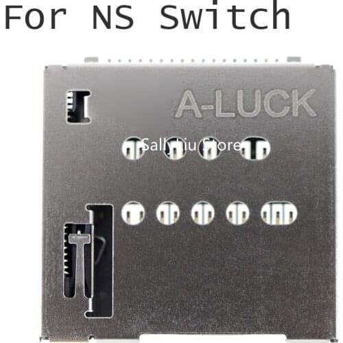 Original For Nintend Switch NS Switch Game Console Game Card slot card socket Replacement repair parts