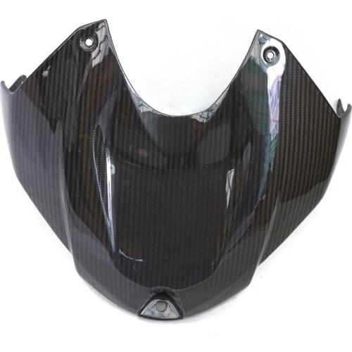 For BMW S1000RR S 1000 RR 2015-2018 Front Fuel Tank Protection Cover Motorcycle Real Carbon Fiber Fairing Kits Black Guard Shell