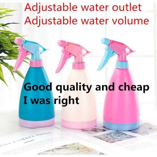 1 pc 500ml Plastic Spray Bottle Portable Refillable Atomizer Plant Watering Sprayer Bottle Disinfection Sprayer Sapling Spray
