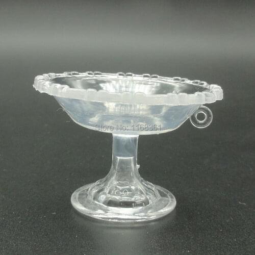 1pcs/lot kawaii round Icecream cup imitation PVC Plastic glass 42mm Artificial Parfait Cups Miniature Food Deco Part A012-26