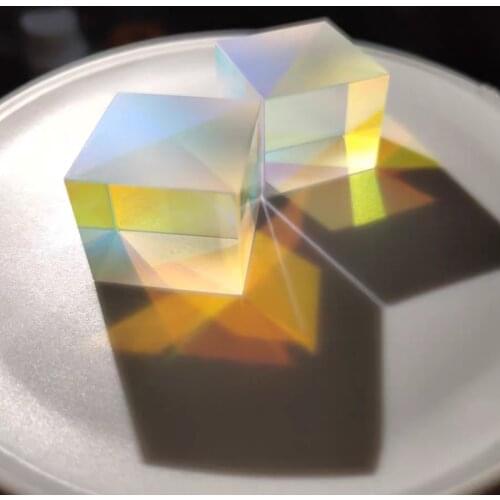 22mm Cubic Scientific Cube Optical Prism Photography of Tetrahedral Prism