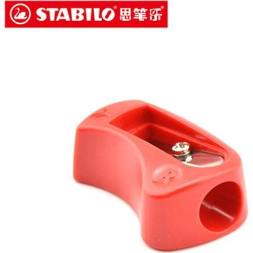 3 Pcs/Lot Stabilo 4532 Creative Design Pencil Sharpener Antirust Durable Blade For 3.15 Wooden Pencils