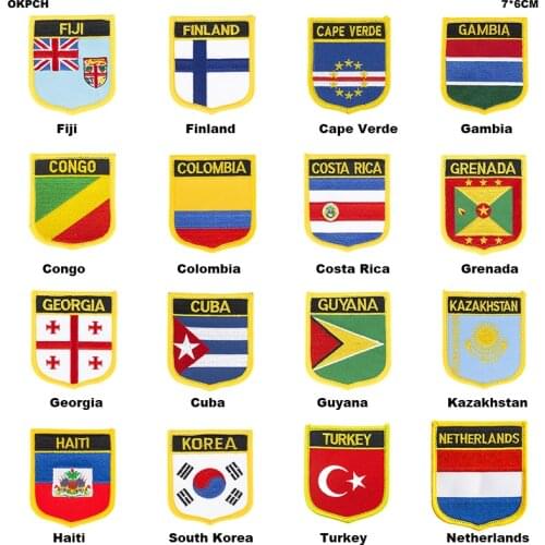 Applique Iron On Sew On Patch National Applqiue Iron On Sew On Emblem Army Military Badge