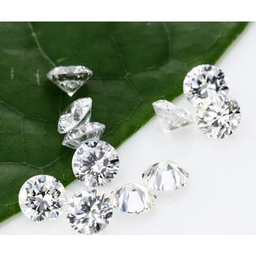 0.33ct-0.54ct DEF White VS Round Brilliant Cut Loose HPHT Lab Grown Diamond for Jewelry Making