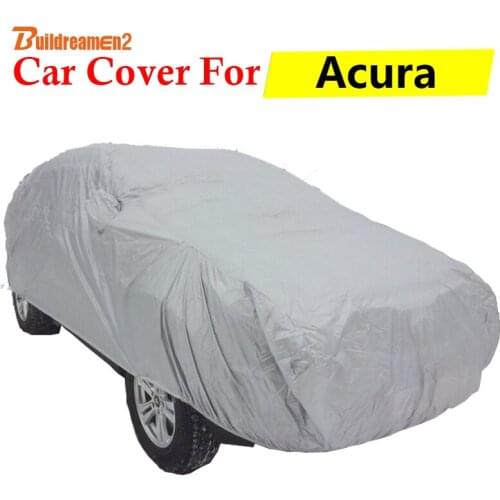 Buildreamen2 For Acura MDX RDX RL RLX RSX Car Cover Auto Outdoor Anti-UV Sun Shield Snow Rain Scratch Resistant Cover Dust Proof