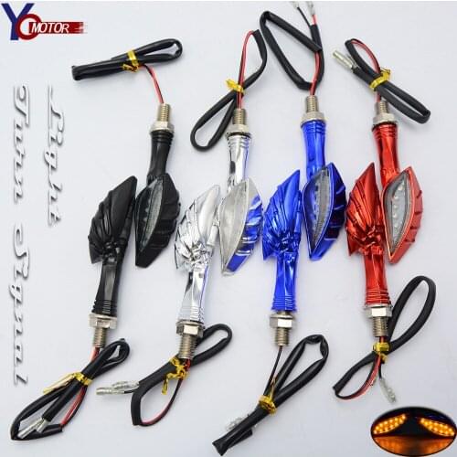 FOR YAMAHA FZ09 MT-09 FZ07 MT-07 KAWASAKI Z250 Z750 Z800 Z1000 LED Universal Motorcycle Turn Signal Light Indicator Amber Lamp