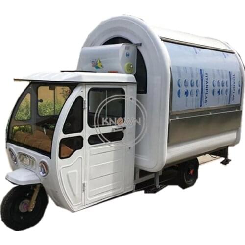 2.2m food cart food truck electric food truck 3-wheelers