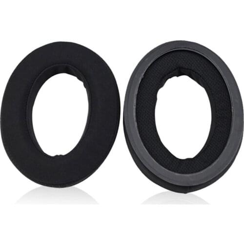 Leather Ear Pads for Sennheiser HD380 Pro Headphone Headsets Sponge Cover Earpads Cushion Cover Replacement 1Pair