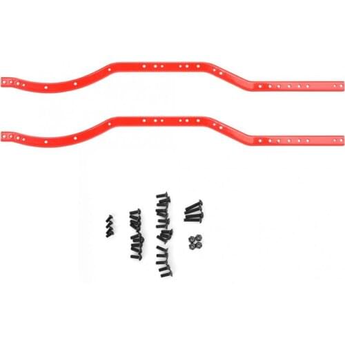 2PCS Metal Black Girder Side Frame Chassis for RC Crawler AXIAL SCX10 90027 SCX10 II 90046 90047