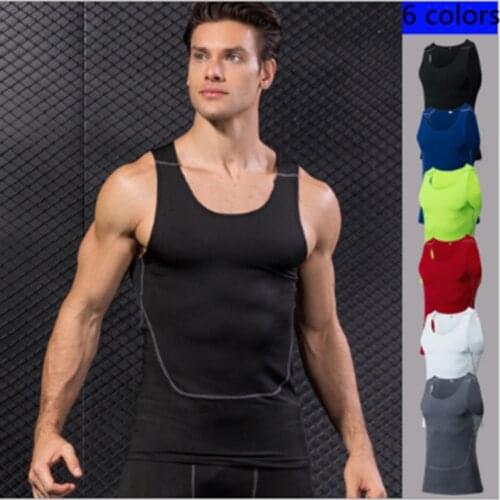 Mens sports gym vest clothing yoga training wear tank top men fitness shirt muscle guys sleeveless T-shirt Tank top