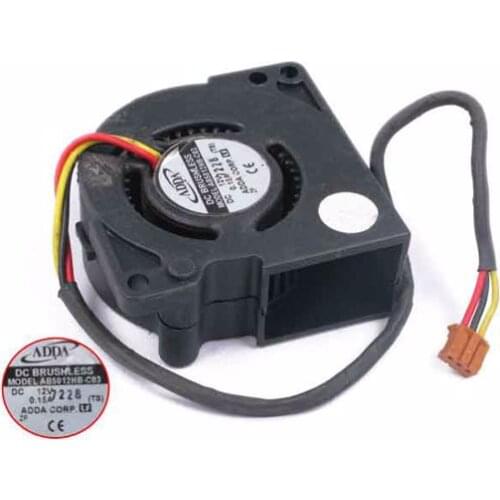 ADDA AB5012HB-C03 TS DC 12V 0.15A 50x50x20mm Server Cooling Fan