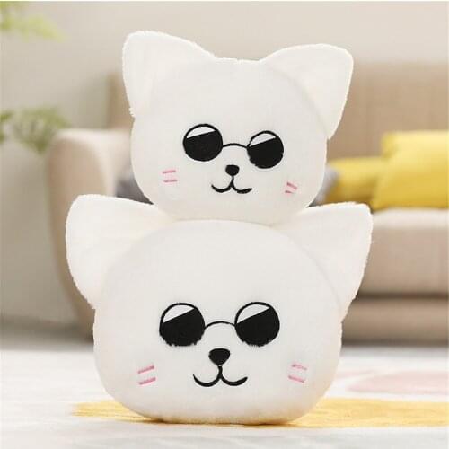 Cosmile Anime Jujutsu Kaisen Gojo Satoru Plush Doll Cat Pendant Keychain Stuffed Toys Plushies Pillow Limited Cute Gift Sha C