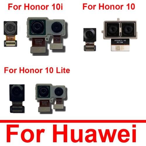 Rear Main Camera For Huawei Honor 10 10i Lite Back Big Camera Facing Small Camera Flex Cable Ribbon Replacement Repair Parts